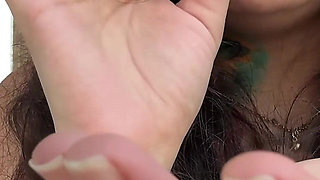 The Disgusting Giantess Shoves You up Her Nose and Sneezes