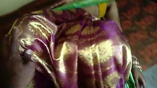 Inba's Hot Indian Desi Aunty Outdoor Fingering and Rough Sex with Stepfather