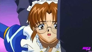 Hentai Pros featuring girl's pornhjb action