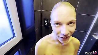 Vivi Vallentine - Big Tits Step Sister Caught in Shower Fucks Step Brother