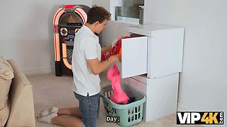 Vip4k. horny cougar likes my sloppy laundry!