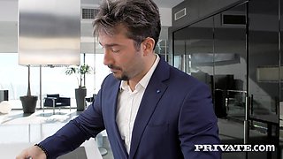 Gala's Steamy Threesome with Plumber Ignites Passion