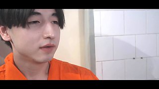 Watch how these kinky prison girls get down & dirty in a steamy shower with luckyman