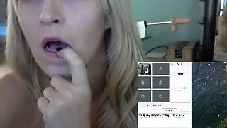 Amazing blonde german webcam milf high heel masturbation