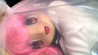 Slave adores the fetish nylons of his mistress