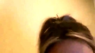 Hot Amateur Asian blowjob in my car