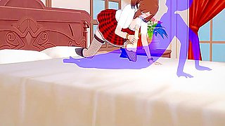 My Hero Academia Hentai - Uraraka Handjob And Fucked - Japanese Asian Manga Anime Film Game Porn - Car Toon