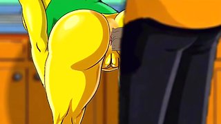 Marge Loves to Fuck Everyone But Homer! - 2D Cartoon Simpsons