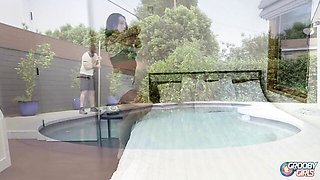 Hot Ember Fiera's blowjob trailer