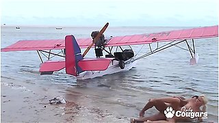 Caylian Curtis Gets A Nice Hard Fucking Down At The Shore