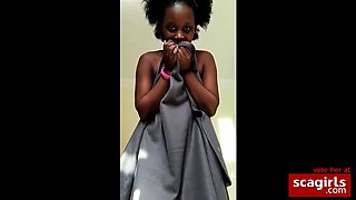 African Amateur with a Large Clitoris