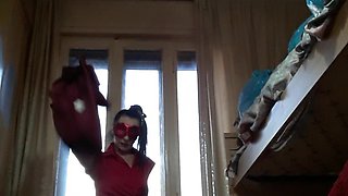 I Masturbate and Undress in Front of the Window