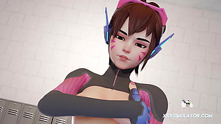 Gwen's Christmas Sex with Grounded Miles - 4K Gaming