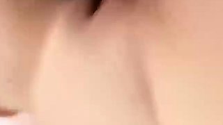 Pussy masturbation in close up with gorgeous blonde teen