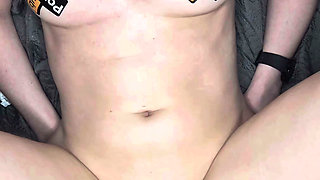 Best Friend's Wife Ripped My Condom off for a Creampie