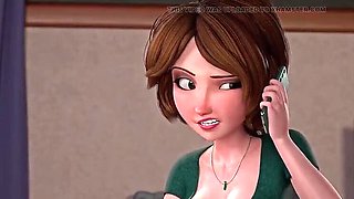 Hot MILF Jhony Bones Fucks Step Son Hard - Creampie Finish