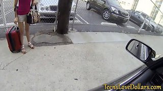 Teen paid and jizzed