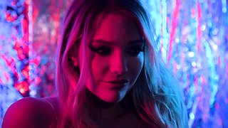 Stunning blonde MILF passion posing