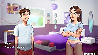 Car Toon - Hot Teen 18+ Bitch Gets Her Tits Squeezed By Her Stepbrother