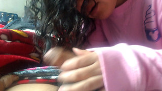 Morning Blowjob From My Little Bitch 18 Years Old