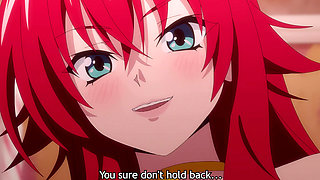 Rias and Issei ( High School DxD ) Cartoon Porn Parody