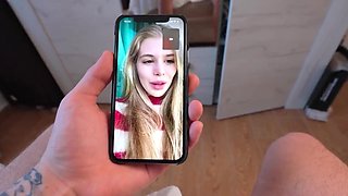 Spread your legs and get your young wet muff stuffed!