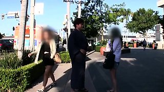 Busty amateur girlfriend group sex with facials