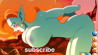 Zangya enjoys a huge cock pounding her little pussy from behind - Kame Paradise