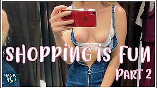 Blonde Young Milf In Changing Room