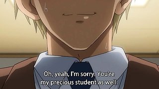 Virgin Schoolgirl Fucked by Teacher at School - Hentai Anime