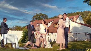 Andrea and her husband love to fuck in public