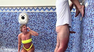 Cute sluts gives head to lucky grandpa