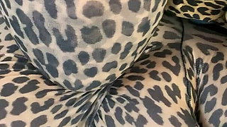 Leopard Pantyhose Encasement
