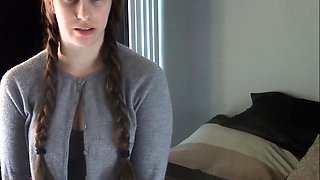 Czech amateur blowjob and fucking POV in public