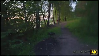 Russian Cougar Malusha Found A Dude With Huge Cock In The Park And Fucked Him In 5 Minutes With Moon Imp