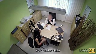 Loan4k. bruna snella ha bisogno di soldi ed è pronta a tutto