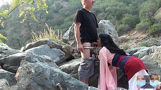 Mulan Seducing Passersby in Public