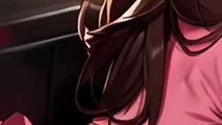 Big Titty Tifa & Petite Aerith Star in Spicy Toons: the Subway