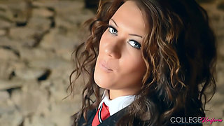 Uniform Tease Featuring Becky Holt