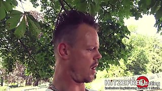 Public pickup: i fucked tramp Candy Alexa in front of wreck