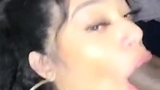 Wockesha Homemade Blowjob Tape With BBC