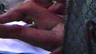 Flashing My Cock in Front of My Stepdaughter in a Public Beach and She Helps Me Cumshot in Front of Everyone #2 - Real Sex Risky