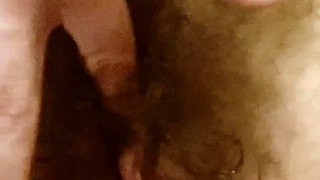 Hot MILF Is Showing Her Mature Hairy Ass and Pussy