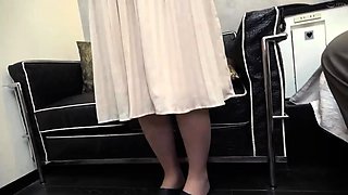 Amateur Asian Chicks Squat To Show Their Panties Off