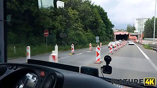 Mature4k. i'm so moist and want to fellate your cock in the bus