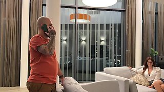 Erin Moore Gets Humped And Creampied On The Sofa