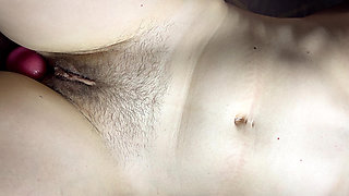 I woke up to the rubbing of the against my hairy, close-up with a huge cumshot