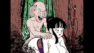 Kamesutra Dbz Erogame 147 Fucking on the Sneak in the Woods