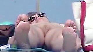 Spy Voyeur Movie Scene Hawt Mature Ladies In Nature's Garb at the Nudists Beach