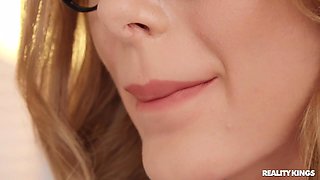 Marilyn Crystal's Intense Office Anal Play with Euro Fire